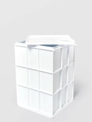 Sterk Cos De Rufealba Plastic Pentru Branza +capac, Sterk , 25 X 25 X 35 (gm71048)