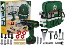 LEAN Toys Set scule de joaca pentru copii, cu rucsac verde special, LeanToys, 4848 (GM104130) Set bricolaj copii