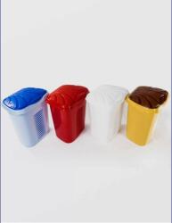  Cos de Rufe cu capac OVAL 45cm X 38cm X 51cm, plastic Sterk, diverse culori (GM1650)