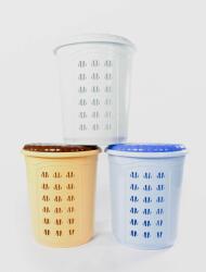 Sterk Cos de Rufe cu capac Scoica, 54 Litri, 46x36x54 cm, Plastic Sterk, diverse culori (GM4962)