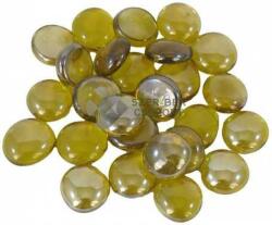 Happet pietricele colorate de sticlă pentru acvariu (25 mm) 300 g