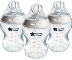 Tommee Tippee Natural Start Anti-Colic biberon auto-sterilizant Slow Flow 0m+ 3x260 ml