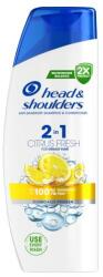 Head & Shoulders Citrus Fresh 2in1 330 ml sampon és kondicionáló zsíros és korpás hajra uniszex