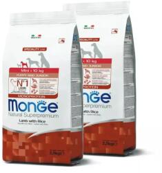 Monge Dog Speciality Line Monoprotein Puppy Mini - bárány, rizs 2x2, 5kg