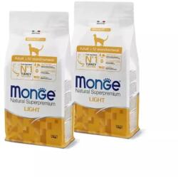 Monge Cat Speciality Line Adult Light - pulyka 2x1, 5kg