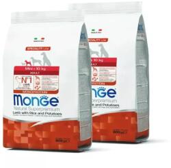Monge Dog Speciality Line Monoprotein Adult Mini - bárány, rizs, burgonya 2x0, 8kg