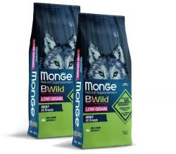 Monge BWild Low Grain Dog Adult - vaddisznó 2x12kg