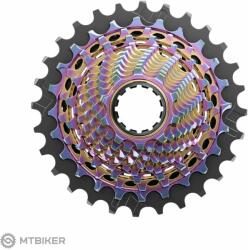 SRAM Red XG-1290 E1 kazetta, 12 kerék, szivárvány (10-33T)
