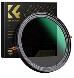 K&F Concept 62mm Nano-X Multifunctional CPL+VND 2-32 szűrő (Green Coated) (708-KF01.1323V1)