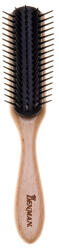 Denman Perie de par cu peri din nailon Wood Brush D14W (738623001097)