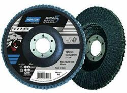 Norton Csiszolótárcsa készlet Norton SB5, Flip, 125 x 22 mm, szemcseméret 60, 10 db