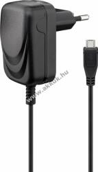 goobay Essential Charger 5W Micro-USB univerzális hálózati töltő Micro-B csatlakozó fekete