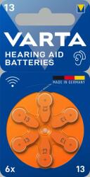 VARTA 13 hallókészülék elem 6db/csomag - Kiárusítás!