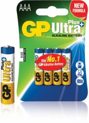 GP Batteries elem Ultra Plus LR03 Micro AAA 4db/csom. - Kiárusítás!
