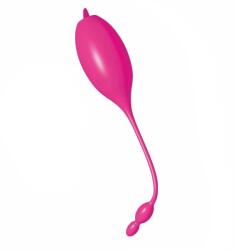 Guilty Toys Ou Vibrator Mini Tongue, 10 Moduri Vibratii, Silicon, USB, Roz, Guilty Toys