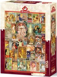Art Puzzle Пъзел Art Puzzle от 1500 части - Колаж, нови плакати (5407)