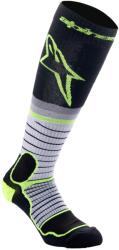 Alpinestars MX PRO zokni fekete-sárga fluo-szürke
