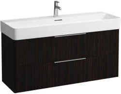 Laufen BASE Alsószekrény két fiókkal a 810289 mosdóhoz, Sötétbarna Szil H4024721102631 (H4024721102631)