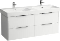 Laufen BASE Alsószekrény, két fiókkal a 8149668 mosdóhoz, Matt Fehér H4025141102601 (H4025141102601)