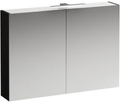 Laufen BASE Tükrös szekrény világítással és dugaljzattal EU IP 46, Sötétbarna Szil H4028521102631 (H4028521102631)