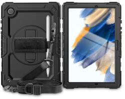 Haffner Carcasa 360 grade TECH-PROTECT Solid compatibila cu Samsung Galaxy Tab A8 10.5 inch Black (FN0330) (FN0330)
