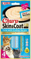 Inaba Foods Churu SkinCoat Recompensa cu Ton si Scoici - shop4pet