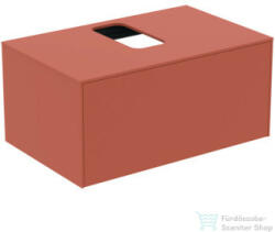 Ideal Standard CONCA 80, 2x50, 5 cm-es 1 fiókos szekrény kivágott lappal, mosdó nélkül, sunset matt T3929Y3 (T3929Y3)