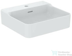 Ideal Standard CONCA 50x45 cm-es falra/bútorra szerelhető csiszolt aljú mosdó, matt fehér T3812V1 (T3812V1)