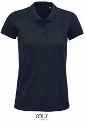 SOL'S Planet Women - galléros póló (french navy, M) (so03575fn-m)