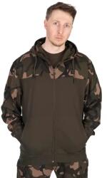 Fox Outdoor Products LW Khaki / Camo Split Zip Hoody kapucnis felső M (CFX298)