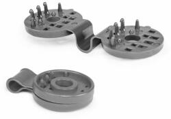 Bradas Rögzítő klipsz árnyékoló hálókhoz 4cm, szürke 10db (BCK4-GY-L)