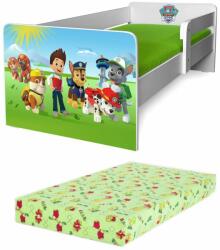 Oli's Pat de Copii 2-8 ani Paw Patrol P1 + Saltea Norisor 140x70x12 cm Pc-p-lux-paw-p1-70 (PC-P-LUX-PAW-P1-70)