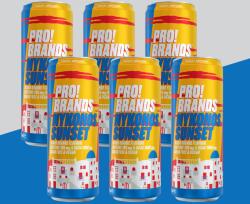 PRO!BRANDS - BCAA DRINK - 6 x 330 ML - MYKONOS SUNSET