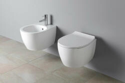  Sapho Isvea Sentimenti fali kerámia WC csésze 36, 3x51 cm, Rimless 10AR02012 (10AR02012)