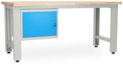 Rauman Műhelyasztal Solid OAK-10, 180 cm, függő doboz, tölgy