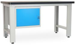 Rauman Műhelyasztal Solid MDF-10, 150 cm, függő doboz, fekete