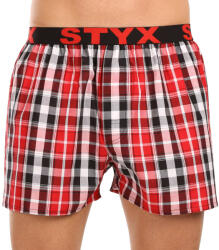 Styx Férfi bő szárú boxeralsók Styx sportos gumipánt többszínben (B1035) M
