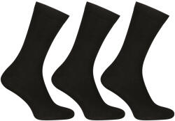 Nedeto 3PACK zokni Nedeto magas bambusz fekete (3PBV01) S