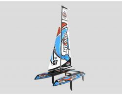 Joysway Binary V3 400 mm Mini Catamaran távirányítós vitorlás hajó