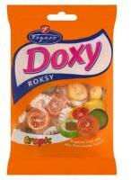 Figaro Doxy Roksy Tropic vegyes gyümölcs ízű cukorkák 90 g - csemegeboltom