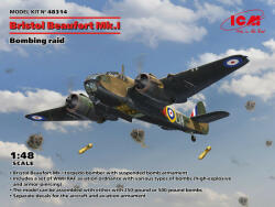 ICM Bristol Beaufort Mk. I. Bombing raid 1: 48 (48314)