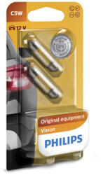 Philips Крушка, светлини купе philips c5w, 12v, 5w, 2 бр