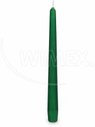 Wimex WIMEX s. r. o. Lumânare conică verde închis Ø23 x 245 mm [10 buc]