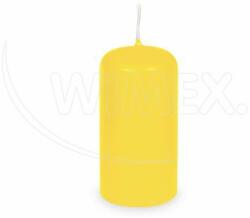 Wimex WIMEX s. r. o. Lumânare cilindrică galbenă Ø40 x 80 mm [4 buc]