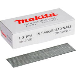 Makita F-31896 Cuie masini pneumatice, cap inecat, inclinare 90 grade, 30 mm, AF505, AF506, AF505N, 5000 buc (F-31896) - pcone