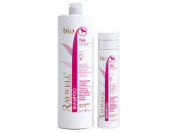 Raywell BIO TEA - Hajnövesztő és hajhullás elleni sampon, Nőknek 2x250 ml a második 40% kedvezménnyel