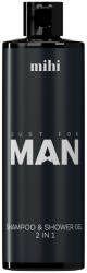 MIHI Just for MAN, Sampon és tusfürdő 2: 1-ben férfiaknak, 500ml