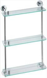 Bemeta Polc, Sapho BEMETA OMEGA ECONOMY tripla üveg 36, 5x62cm króm 104202132 - zuhanykabin