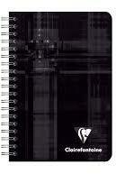 Clairefontaine Caiet A7+ Clairefontaine 9 x 14 cm Cu Spira 90 File (CAI134Matematica)