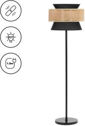 UNIPRODO Lampă de podea - abajur din rattan - 40 W - înălțime 148 cm UNI_LD_07 (UNI_LD_07)